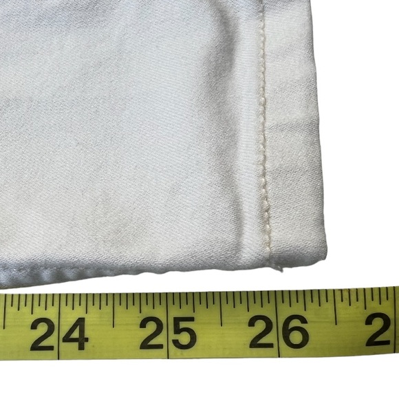 Free People High Rise Busted Skinny Jeans White Sz:25 - Picture 12 of 16